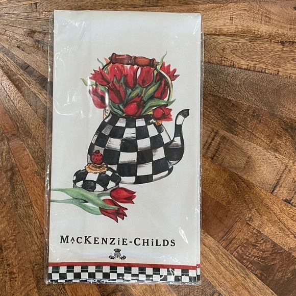 MacKenzie-Childs Other - MACKENZIE-CHILDS Tulip Tea Kettle Dish Towel